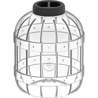Purunemiskindel, mitmeotstarbeline purk musta kruvikaanega, 10 l