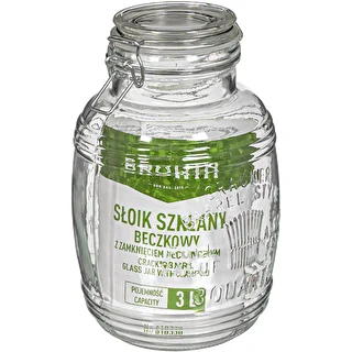 Tünnikujuline purk "OLD" 3L traadkinnitusega – photo 3