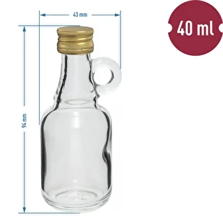 Galonik-pudel 40 ml korgiga, 10 tk. – photo 4