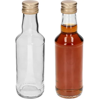 Klassikaline 200 ml pudel, kuldne keeratav kork fi 28, 1 tk – photo 3