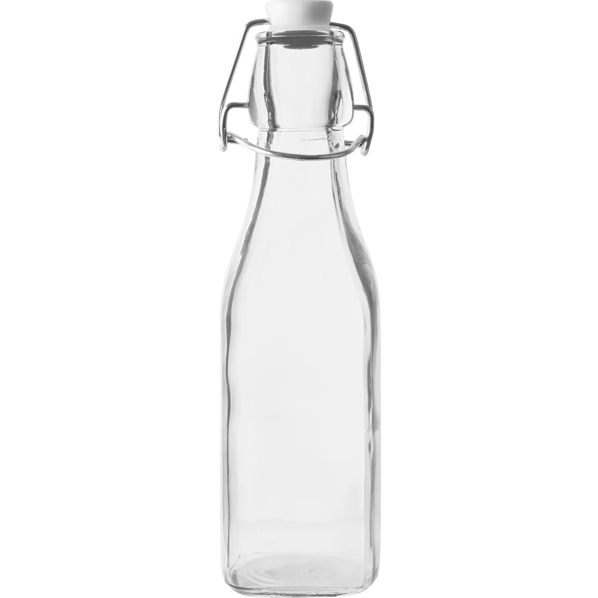 Hermeetiline ruudukujuline pudel 250 ml