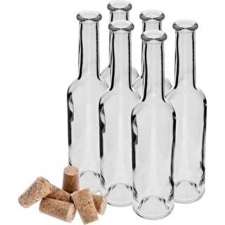 Likööripudel 350 ml, 6 pudelit + 6 korki – photo 3
