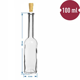 Likööripudel 100 ml, 6 tk + 6 korke – photo 8