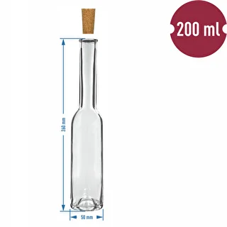Tinktuuripudel 200 ml 6 tk + 6 korki 23/18 – photo 7