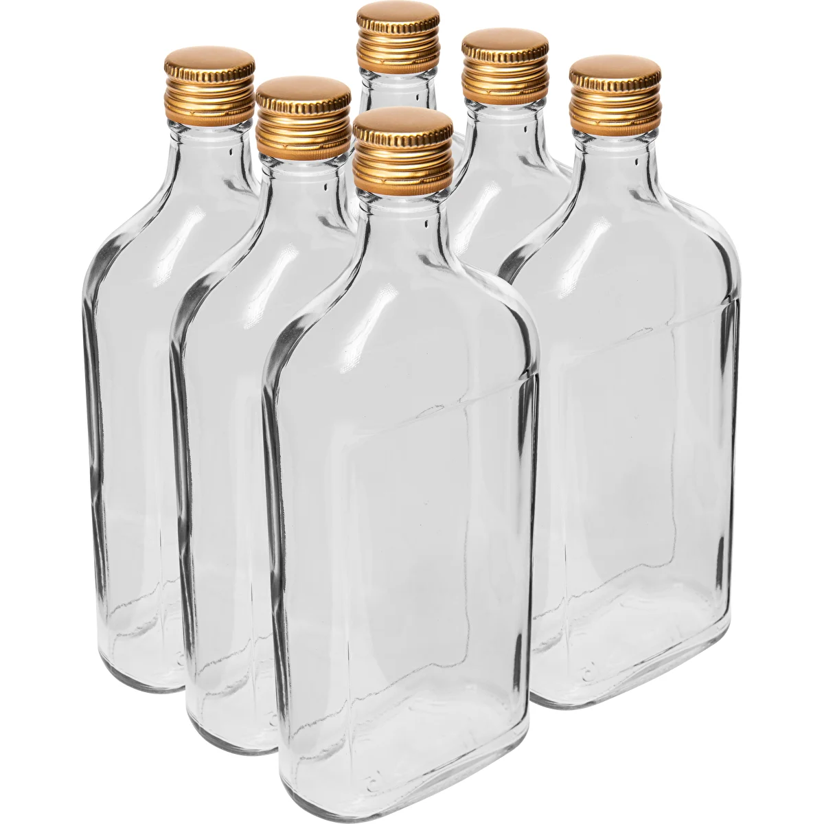 Plaskupudel 500 ml keeratava korgiga, 6 tk.