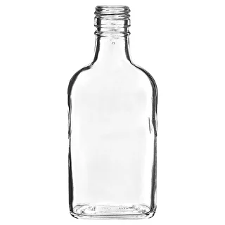 Plaskukujuline likööripudel 200 ml - 10 tk. – photo 2