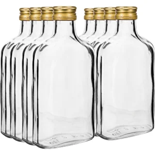 Likööripudel taskupudel 100 ml + keerkork 8 tk. – photo 2