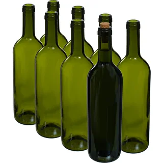 Oliiviroheline veinipudel 0,75 l - kilesse pakendatud 8 tk – photo 2