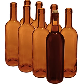 Veinipudel 750 ml pruun - kiletatud pakk 8 tk – photo 2