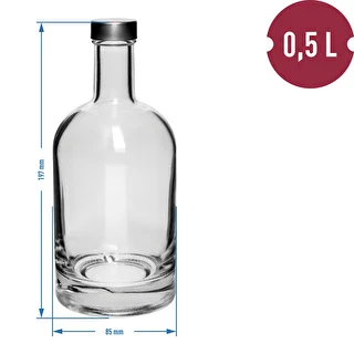 Miss Barku pudel 500 ml kruvikorgiga, 1 tk. – photo 2