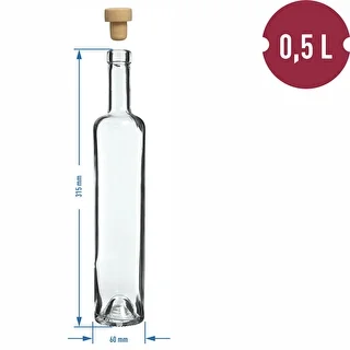 Marina 500 ml korgiga pudel, 1 tk – photo 4