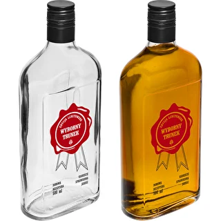 500 ml pudel keeratava korgiga, trükiga „Wyborny Trunek”, 1 tk – photo 5