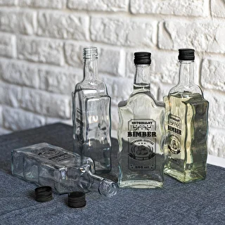 Pudel Klasztorna 500 ml keeratava korgiga, trükiga „Bimber”, 1 tk. – photo 6