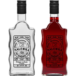 Klasztorna pudel 500 ml keeratava korgiga, trükiga „Nalewka“, 1 tk. – photo 2