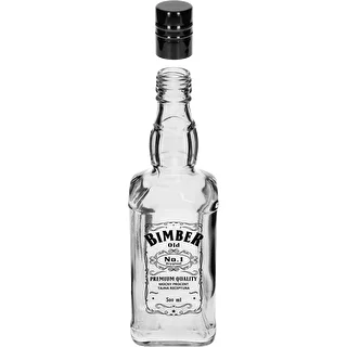 Daniels 500 ml pudel keeratava korgiga, trükiga „Bimber OLD”, 1 tk – photo 2