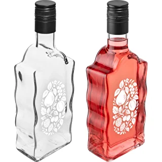 Klasztorna pudel 500 ml keeratava korgiga ja trükiga „Puuviljad”, muster 1 – photo 4