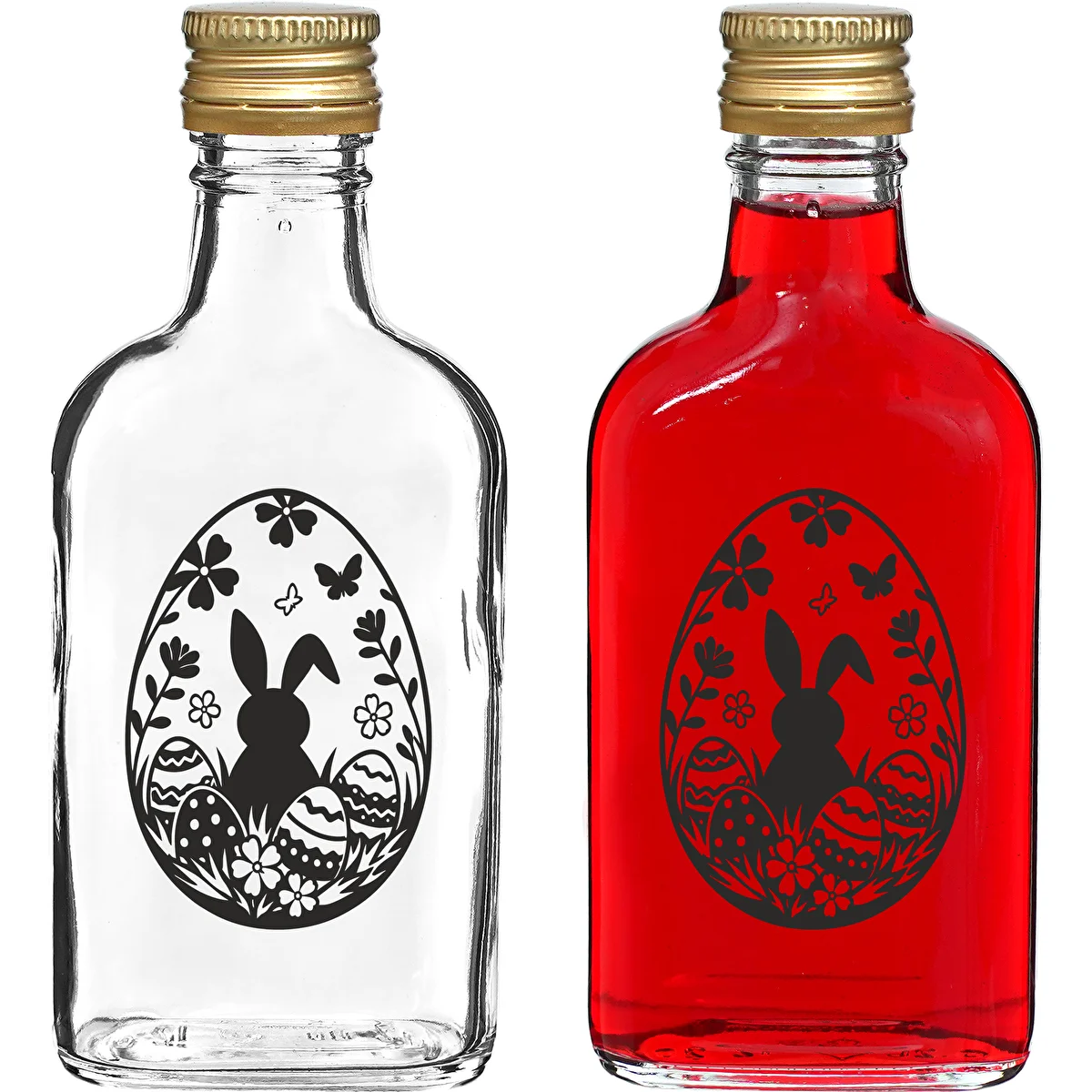 Taskupudel 200 ml keeratava korgiga, „Lihavõttemuna” trükiga, 1 tk.