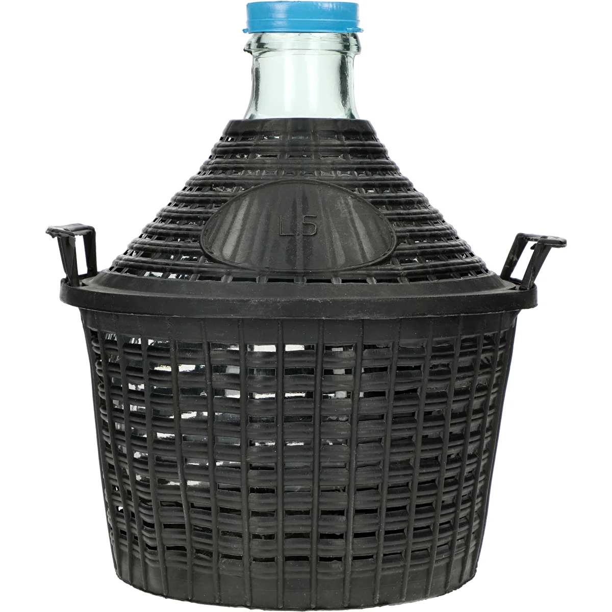 Veiniballoon 5 L plastikkorviga
