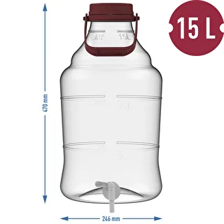 15 L balloon käepidemega ja kraaniga – photo 13