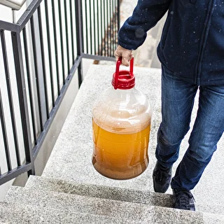 Kerge, purunemiskindel veiniballoon, käepidemega, 15 L – photo 15
