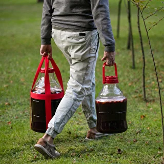 Kerge, purunemiskindel veini damadžaan kanderihmadega, 20 L – photo 12