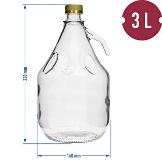 Damadžaan 3L Dama keeratava korgiga – photo 4