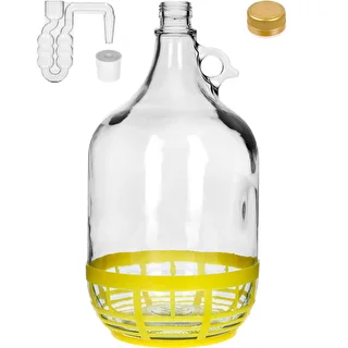 4 x Dama 5 l kummist korgi, kääritustoru, kruvikorgi ja korviga – photo 2