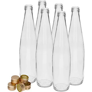 Klubipudel 500 ml kuldse keeratava korgiga, komplektis 6 tk. – photo 2