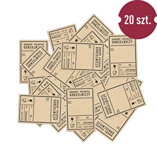 Iseliimuvad etiketid 60x90 mm pudelitele, viinale, PRL-stiilis, 20 tk – photo 3