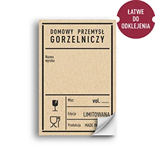 Iseliimuvad etiketid 60x90 mm pudelitele, viinale, PRL-stiilis, 20 tk – photo 2