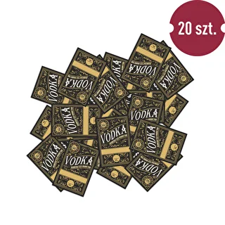 Iseliimuvad etiketid 60x90 mm pudelitele ja viinapudelitele, mustad, 20 tk. – photo 3