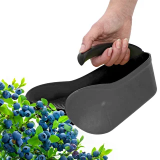 Plastikust väikeste marjade korjaja, must – photo 6