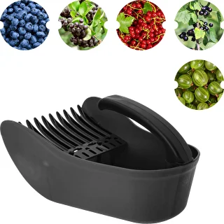 Plastikust väikeste marjade korjaja, must – photo 2