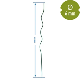 Spiraalne terasest taimekepp 1 m x 6 mm – photo 2