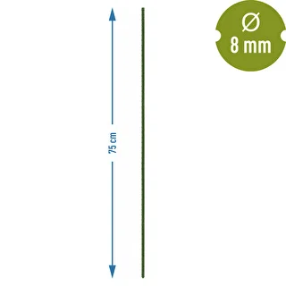 Bioogród aiatugikepid – kaetud terasest, 0,75 m, Ø 8 mm, 10 tk – photo 3
