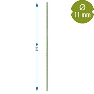 Bioogród aiatugikepid – kaetud terasest, 1,2 m, Ø 11 mm, 10 tk – photo 3