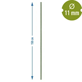 Bioogród taimekepid – kattega terasest, 1,5 m, diameeter 11 mm, 10 tk. – photo 3