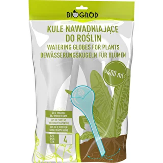 Taimede kastmiskerad, valged poolläbipaistvad, 400 ml, 4 tk. – photo 3