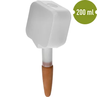 Taimede isekastja - valge sildikujuline keraamilise otsikuga, 200 ml – photo 2