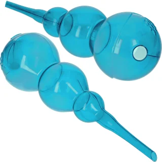 Kolmekordne (kolmekambriline) kastmiskera, läbipaistev sinine, 600 ml – photo 2