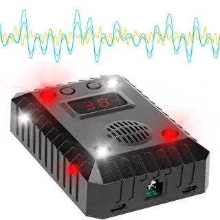 Nugiste ja näriliste peletaja autode ja siseruumide jaoks (ultraheli + LED) – photo 3