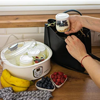 Termostaadiga jogurtimasin, 7 purki, 1,3 l – photo 14