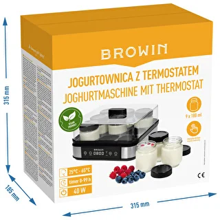 Termostaadiga jogurtimasin, 9 purki, 1,6 l – photo 12