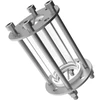 Destillaatori moodul - vaateklaas - fi 48,3 mm pikkus 100 mm ['destilleerimisvaateklaas', ' destillaatori vaateklaas', ' roostevabast terasest vaateklaas', ' taskulamp destillaatorile', ' valgustusega vaateklaas', ' džinn', ' destillaatide aromatiseerimine', ' taskulamp']