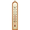 Kuldse skaalaga toatermomeeter (-10°C kuni +50°C) 22 cm, assortii - 5 