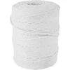 Puuvillane lihavalmististe sidumisnöör, valge (240°C) 145 m - 3 