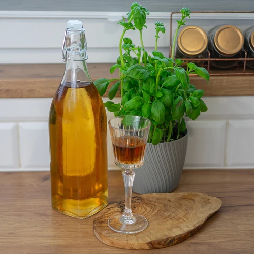 1 l pudel hermeetilise klambrikorgiga – ruudukujuline - 3