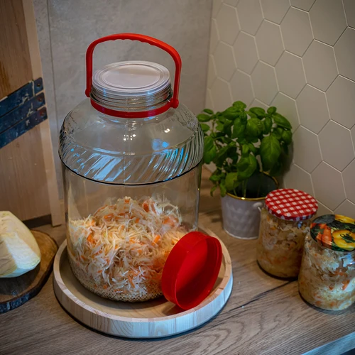 10 L purk plastikust kaanega - 7