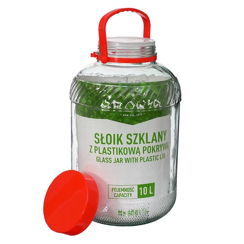 10 L purk plastikust kaanega - 5