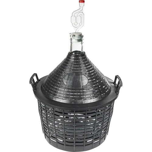 20 L demižon veinile, plastikkorviga - 3